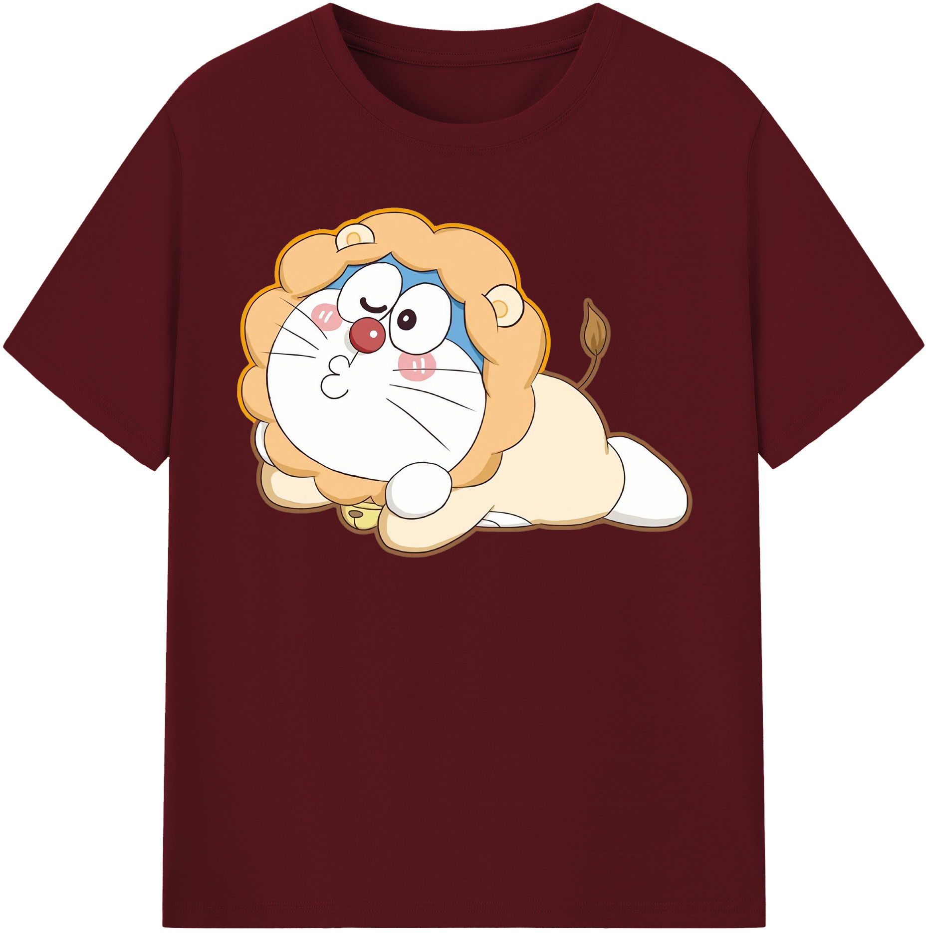 （画像用） ドラえもん Doraemon 綿100％半袖Tシャツ（フロントプリント）